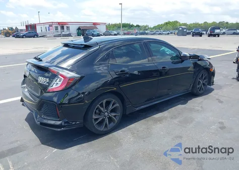 2017 Honda Civic Sport from USA, damaged, VIN SHHFK7H49HU204702
